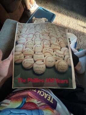 1983 Phillies Centennial Memorabilia - Yearbook, Philadelphia Daily News